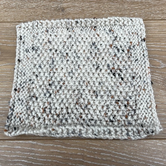 Set of 3 Handmade Multi Shade Grey and Brown Dishcloths - Picture 9 of 9